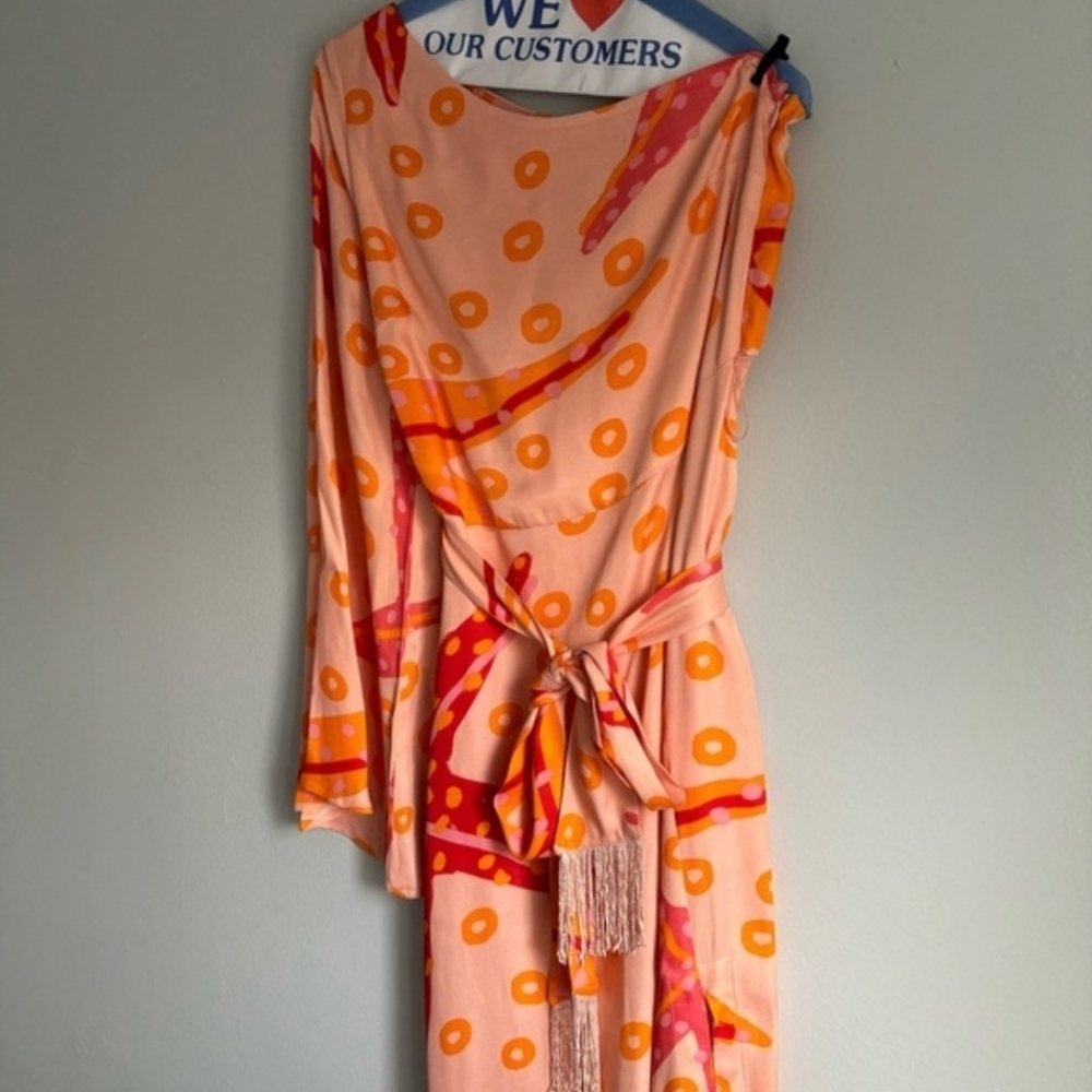Farm Rio One-Shoulder Starfish Dress - Picture 7 of 11